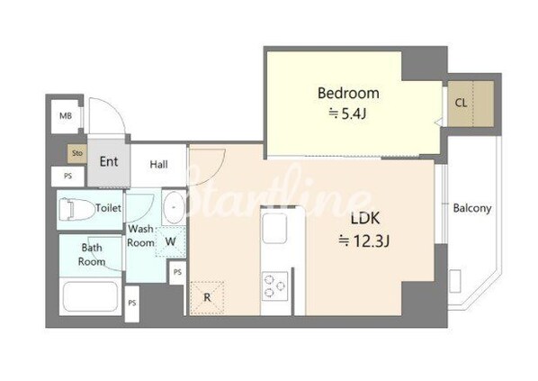 アリビス本郷三丁目(Alivis本郷三丁目)の物件間取画像